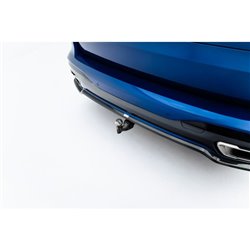 Maxton - Fibre de Carbone Diffuseur Arrière BMW X7 M-Pack G07 / G07 Facelift (version avec towbar)