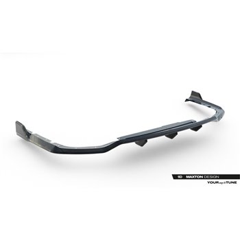 Maxton - Fibre de Carbone Diffuseur Arrière BMW X7 M-Pack G07 / G07 Facelift (version avec towbar)