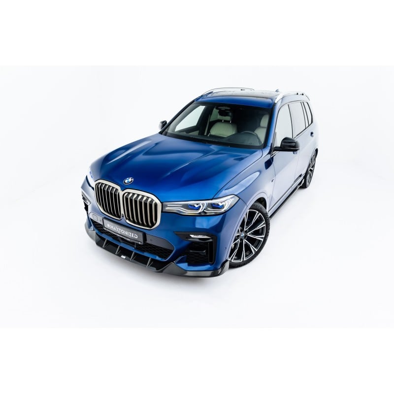 Maxton - Fibre de Carbone Lame Du Pare-Chocs Avant BMW X7 M-Pack G07