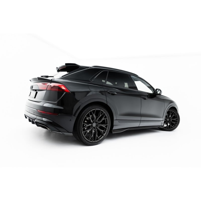 Maxton - Fibre de Carbone Des Bas De Caisse Audi SQ8 / Q8 S-Line Mk1 Facelift