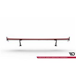 Maxton - Carbon Spoiler With External Brackets Uprights V.2 + LED Audi A5 / A5 S-Line / S5 / RS5 Coupe F5 / F5 Facelift