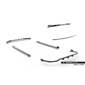 Maxton - Ensemble de Lames Prepreg Carbone BMW X7 M-Pack G07
