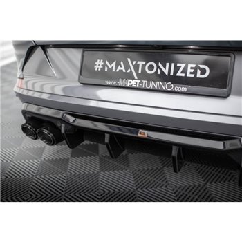 Maxton - Rajout Du Pare-Chocs Arriere V.3 + Conseils d'échappement Cupra Formentor VZ Mk1 / Mk1 Facelift