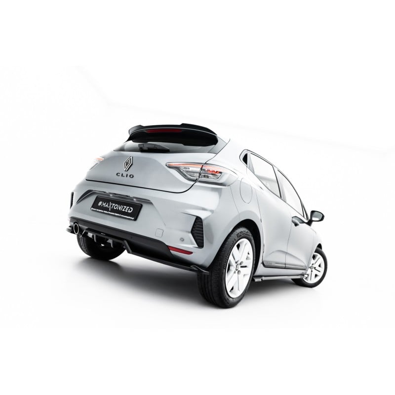 Maxton - Arriere Splitter (avec une barre verticale) Renault Clio Mk5 Facelift