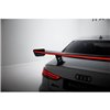 Maxton - Carbon Spoiler With Internal Brackets Uprights + LED Audi A3 / A3 S-Line / S3 / RS3 Sedan 8V / 8V Facelift