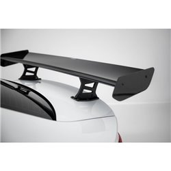 Maxton - Carbon Spoiler With Internal Brackets Uprights + LED Audi A3 / A3 S-Line / S3 / RS3 Sedan 8V / 8V Facelift