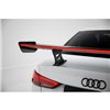 Maxton - Carbon Spoiler With Internal Brackets Uprights + LED Audi A3 / A3 S-Line / S3 / RS3 Sedan 8V / 8V Facelift