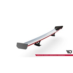 Maxton - Carbon Spoiler With Internal Brackets Uprights + LED Audi A3 / A3 S-Line / S3 / RS3 Sedan 8V / 8V Facelift