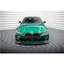 Maxton - Fibre de Carbone Lame Du Pare-Chocs Avant V.2 BMW M3 Sedan / Touring G80 / G81