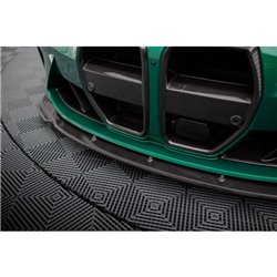 Maxton - Fibre de Carbone Lame Du Pare-Chocs Avant V.2 BMW M3 Sedan / Touring G80 / G81