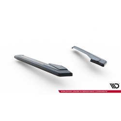 Maxton - Fibre de Carbone Lames De Pare-Chocs Arrière Latérales Audi RS7 C8