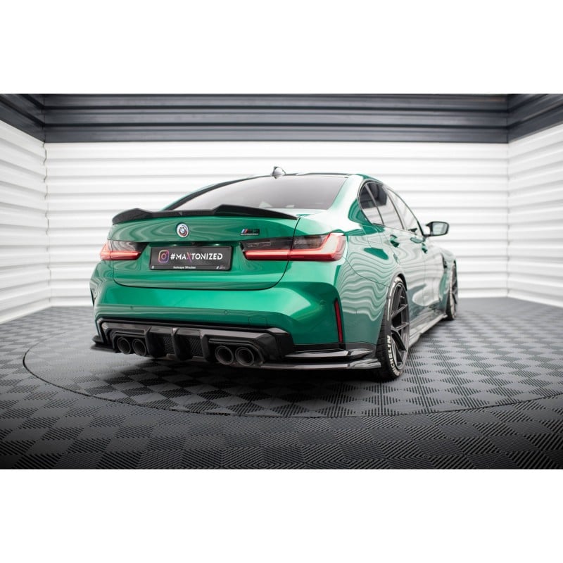 Maxton - Fibre de Carbone Diffuseur arrière BMW M3 Sedan / Touring G80 / G81