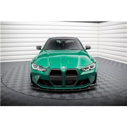 Maxton - Fibre de Carbone Lame Du Pare-Chocs Avant V.1 BMW M3 Sedan / Touring G80 / G81