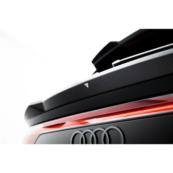 Maxton - Prepreg Fibre de Carbone Becquet de hayon (Plus Bas) Audi SQ8 / Q8 S-Line Mk1 Facelift