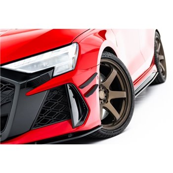 Maxton - Ailes de pare-chocs avant (Canards) Audi RS3 Sedan 8Y Facelift