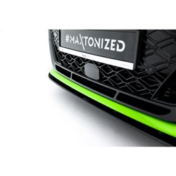 Maxton - Street Pro Lame Du Pare-Chocs Avant + Flaps Audi RS3 Sportback 8Y Facelift