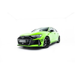 Maxton - Street Pro Lame Du Pare-Chocs Avant + Flaps Audi RS3 Sportback 8Y Facelift