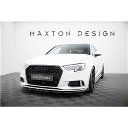 Maxton - Lame Du Pare-Chocs Avant Audi A3 Sedan 8V Facelift