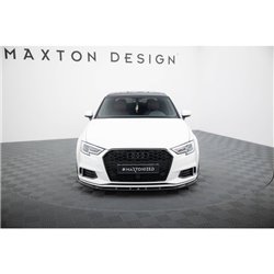 Maxton - Lame Du Pare-Chocs Avant Audi A3 Sedan 8V Facelift