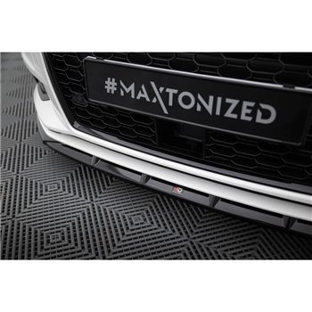 Maxton - Lame Du Pare-Chocs Avant Audi A3 Sedan 8V Facelift