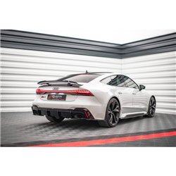 Maxton - Diffuseur arrière Complet Audi RS7 C8 (Version avec attelage)