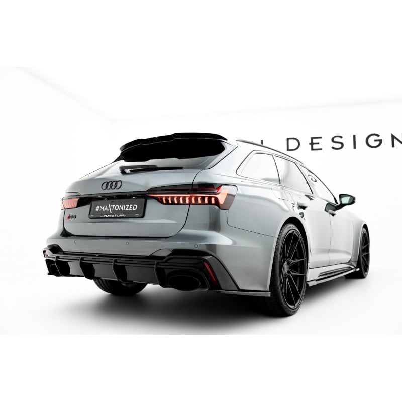 Maxton - Lames De Pare-Chocs Arrière Latérales V.2 Audi RS6 C8