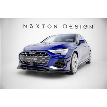 Maxton - Ailes de pare-chocs avant (Canards) Audi A3 S-Line Sedan / S3 Sedan 8Y Facelift