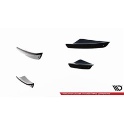 Maxton - Ailes de pare-chocs avant (Canards) Audi A3 S-Line Sedan / S3 Sedan 8Y Facelift