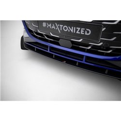 Maxton - Street Pro Lame Du Pare-Chocs Avant + Flaps Audi A3 S-Line Sedan / S3 Sedan 8Y Facelift