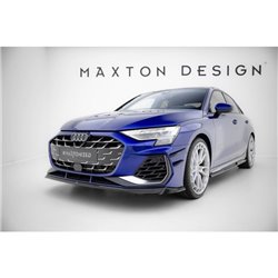 Maxton - Lame Du Pare-Chocs Avant V.2 Audi A3 S-Line Sedan / S3 Sedan 8Y Facelift