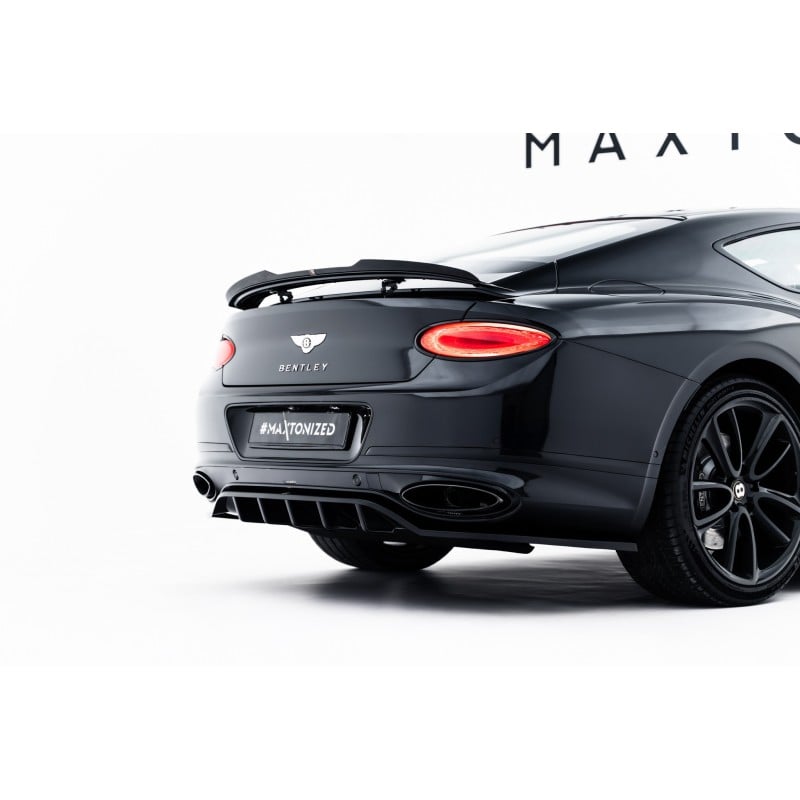Maxton - Arriere Splitter (avec une barre verticale) Bentley Continental GT Coupe Mk3