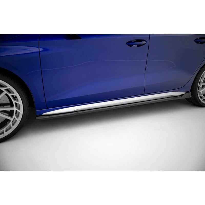 Maxton - Rajouts Des Bas De Caisse V.3 Audi A3 S-Line Sedan / S3 Sedan 8Y Facelift