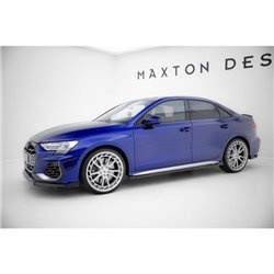 Maxton - Rajouts Des Bas De Caisse V.3 Audi A3 S-Line Sedan / S3 Sedan 8Y Facelift