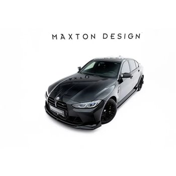 Maxton - Lame Du Pare-Chocs Avant V.4 CSL Look BMW M3 Sedan / Touring G80 / G81