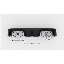 Maxton - Diffuseur arrière Complet BMW M3 Sedan / Touring G80 / G81