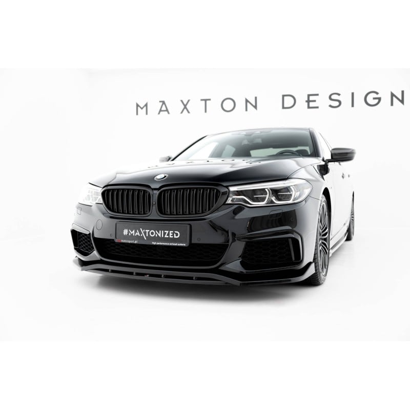 Maxton - Lame Du Pare-Chocs Avant V.3 BMW M550i / M550d Sedan G30