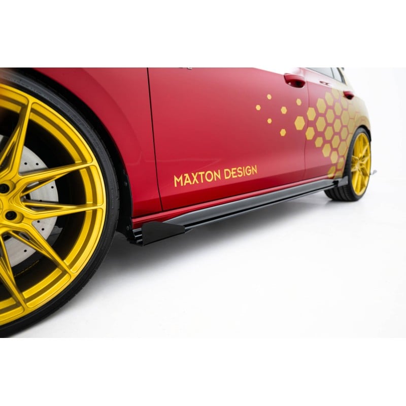 Maxton - Street Pro Rajouts Des Bas De Caisse + Flaps Volkswagen Golf GTI Clubsport Mk8 Facelift