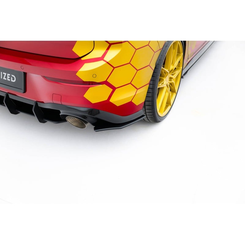 Maxton - Street Pro Lame Du Pare Chocs Arriere Volkswagen Golf GTI Clubsport Mk8 Facelift
