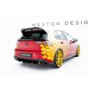 Maxton - Street Pro Lame Du Pare Chocs Arriere Volkswagen Golf GTI Clubsport Mk8 Facelift