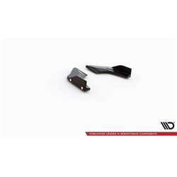 Maxton - Lames De Pare-Chocs Arrière Latérales V.1 + Ailerons Volkswagen Golf GTI Clubsport Mk8 Facelift