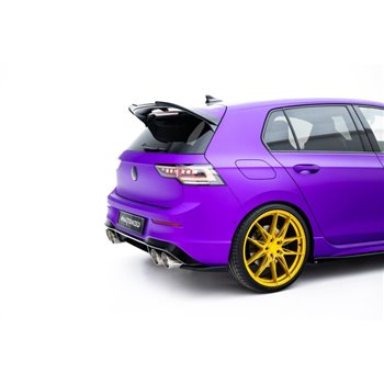 Maxton - Lames De Pare-Chocs Arrière Latérales V.2 Volkswagen Golf R Mk8 Facelift