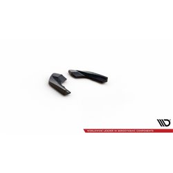 Maxton - Lames De Pare-Chocs Arrière Latérales V.2 Volkswagen Golf R Mk8 Facelift