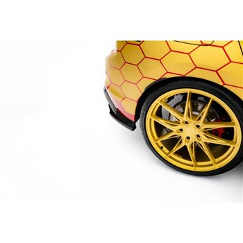 Maxton - Lames De Pare-Chocs Arrière Latérales V.2 Volkswagen Golf GTI Clubsport Mk8 Facelift