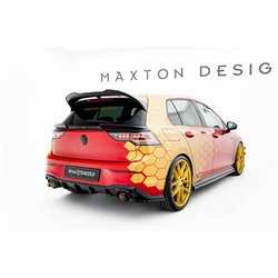 Maxton - Lames De Pare-Chocs Arrière Latérales V.2 Volkswagen Golf GTI Clubsport Mk8 Facelift
