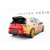 Maxton - Lames De Pare-Chocs Arrière Latérales V.2 Volkswagen Golf GTI Clubsport Mk8 Facelift