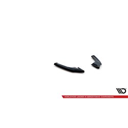 Maxton - Lames De Pare-Chocs Arrière Latérales V.2 Volkswagen Golf GTI Clubsport Mk8 Facelift