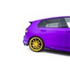 Maxton - Lames De Pare-Chocs Arrière Latérales V.6 + Flaps Volkswagen Golf R Mk8 Facelift