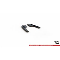 Maxton - Lames De Pare-Chocs Arrière Latérales V.1 Volkswagen Golf R Mk8 Facelift