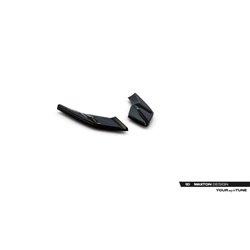 Maxton - Lames De Pare-Chocs Arrière Latérales Volkswagen Golf Mk8 Facelift