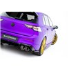 Maxton - Lames De Pare-Chocs Arrière Latérales V.3 Volkswagen Golf R Mk8 Facelift